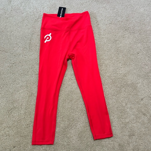 Peloton Leggings Red - $65 - New w/Tags - Picture 3 of 5